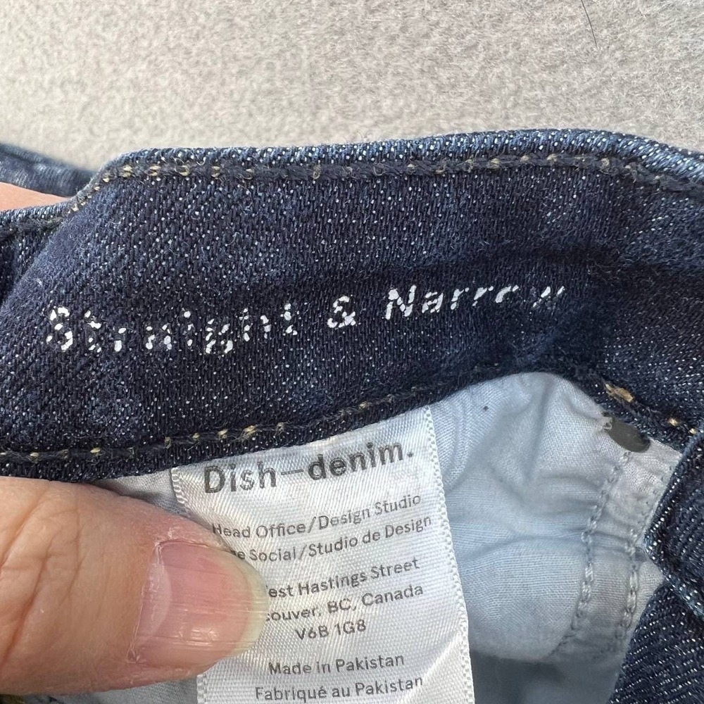 Dish Denim Women's Straight & Narrow Jeans Size W26 L32 - Picture 11 of 15
